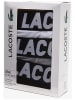 Lacoste 3-delige set: boxershorts grijs/wit/zwart