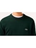 Lacoste Sweter w kolorze ciemnozielonym