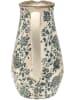 Clayre & Eef Dekokanne in Beige/ Grün - (B)16 x (H)22 x (T)12 cm