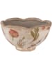 Clayre & Eef Doniczka w kolorze beżowo-jasnoróżowym - wys. 9 x Ø 16 cm