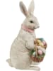 Clayre & Eef Decoratief figuur "Konijntje" beige - (B)10 x (H)36 x (D)7 cm