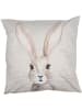 Clayre & Eef Kussenhoes beige/geel - (L)45 x (B)45 cm