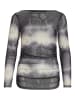 Vila Longsleeve in Schwarz/ Weiß