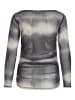Vila Longsleeve in Schwarz/ Weiß