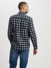 Cross Jeans Koszula - Regular fit - w kolorze granatowo-białym