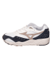 Mizuno Leren sneakers "Contender" wit/zwart