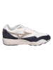 Mizuno Skórzane sneakersy "Contender" w kolorze biało-czarnym