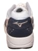 Mizuno Leder-Sneakers "Contender" in Weiß/ Schwarz