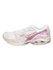 Mizuno Skórzane buty "Wave Rider" w kolorze beżowym do biegania
