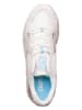 Mizuno Skórzane buty "Wave Rider" w kolorze beżowym do biegania