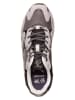 Mizuno Leren sneakers "Wave Rider 10" grijs