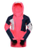 Alpine Pro Ski-/snowboardjas roze/donkerblauw