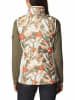 Columbia Steppweste "Powder Pass™" in Beige/ Grün