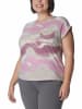 Columbia Trainingsshirt "Boundless Trek™" lichtroze/paars/grijs