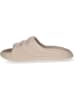 C'M Pantoletten in Beige