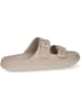 C'M Pantoletten in Beige