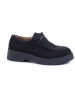 C'M Veterschoenen zwart