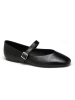 C'M Ballerina's met bandje zwart
