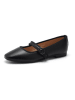 C'M Spangenballerinas in Schwarz