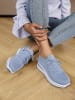 Sixth Sens Keilsneakers in Hellblau