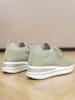 Sixth Sens Sneakersy w kolorze zielonym na koturnie