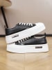 Sixth Sens Sneakers in Schwarz/ Weiß
