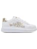 Sixth Sens Sneakers in Weiß/ Gold