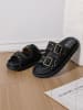 Sixth Sens Pantoletten in Schwarz