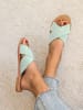 Sixth Sens Slippers groen