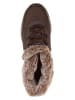 Skechers Leder-Boots "Trego" in Braun
