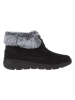Skechers Leren boots "Glacial Ultra" zwart