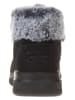 Skechers Leder-Boots "Glacial Ultra" in Schwarz
