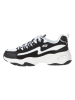 Skechers Sneakersy "D'Lites" w kolorze czarno-białym