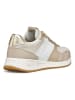 Geox Sneakers in Beige/ Gold