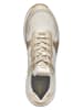 Geox Sneakers in Beige/ Gold
