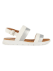 Geox Sandalen wit/zilverkleurig