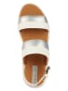 Geox Sandalen in Weiß/ Silber