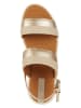 Geox Sandalen in Beige/ Gold