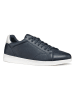 Geox Leder-Sneakers in Dunkelblau