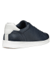 Geox Leder-Sneakers in Dunkelblau