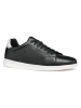 Geox Leder-Sneakers in Schwarz