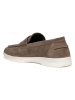 Geox Leder-Mokassins in Beige