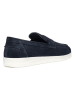 Geox Leren mocassins donkerblauw