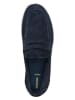 Geox Leren mocassins donkerblauw