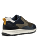 Geox Sneakersy w kolorze oliwkowo-granatowym