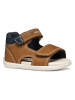 Geox Sandalen "Tapuz" lichtbruin/donkerblauw