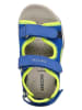 Geox Sandalen "Multy" in Blau/ Gelb