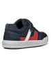 Geox Sneakers "Arzach" in Dunkelblau/ Rot