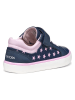 Geox Sneakers "Gisli" donkerblauw/lichtroze