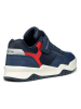 Geox Sneakersy "Perth" w kolorze granatowo-czerwonym